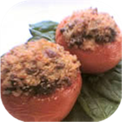Baked Stuffed Tomatoes