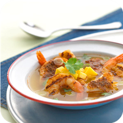 Cajun fish soup 