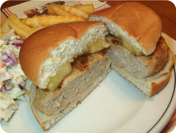Hawaiian Turkey Burgers