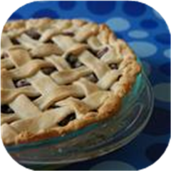 Blackberry and Blueberry Pie