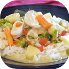 Pineapple Curry Chicken