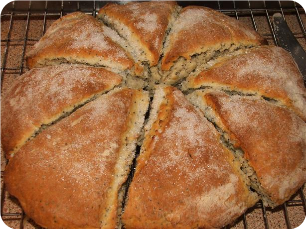 Lemon Poppy Seed Scones