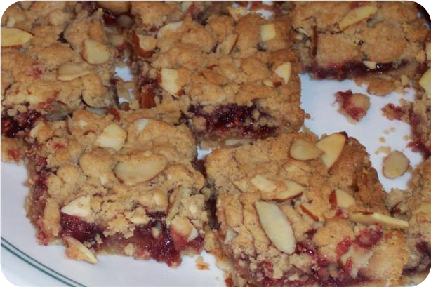 Almond Raspberry Squares