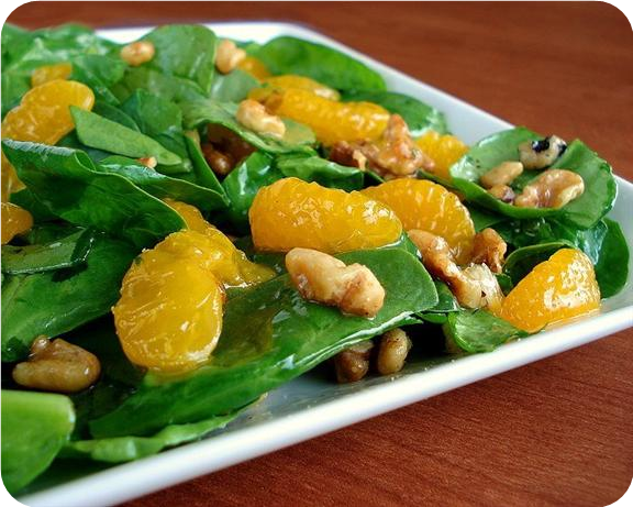 Honey-Spinach Salad