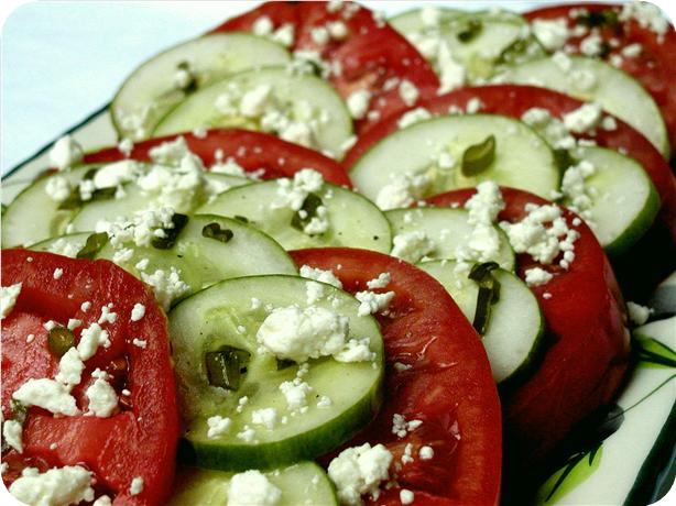 Marinated Tomato Platter