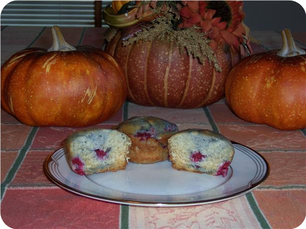Raspberry Lemon Muffins