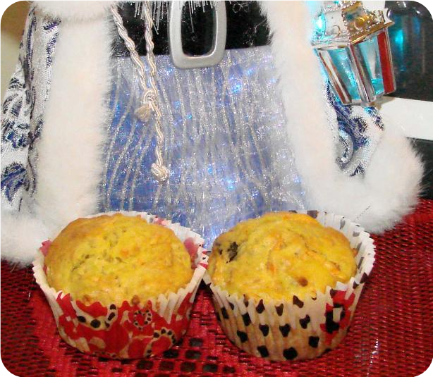 Carrot Orange Muffins