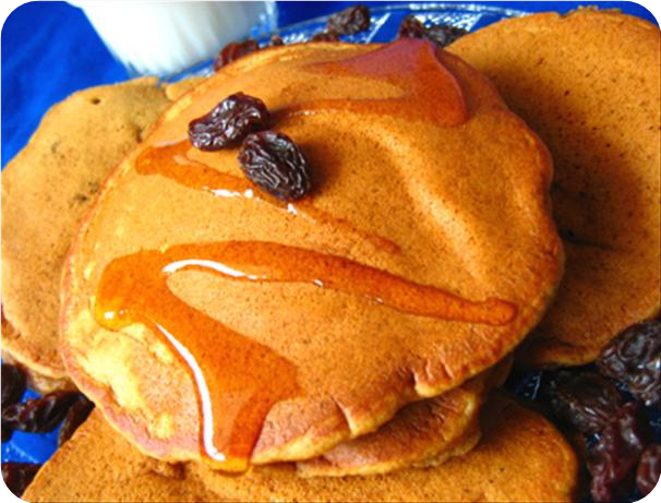 Kelly's Gingerbread Pancakes W/ Raisins