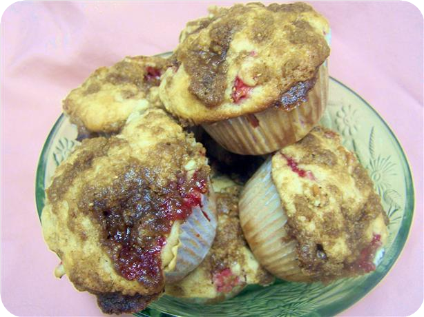 Strawberry Lemon Muffins