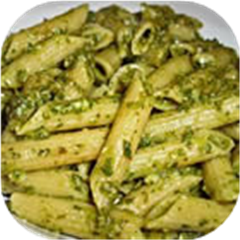 Penne With Garlic Pesto