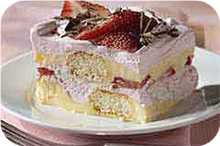 Layered Strawberry Tiramisu