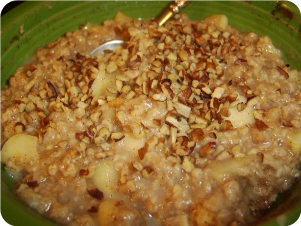 Apple Walnut Oatmeal