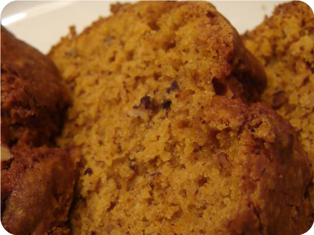 Moist Pumpkin Spice Bread