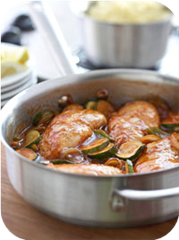 Greek-Style Chicken Skillet