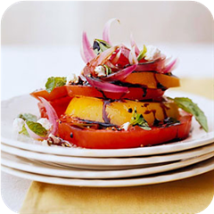 Tomato Salad with Pickled Red Onions