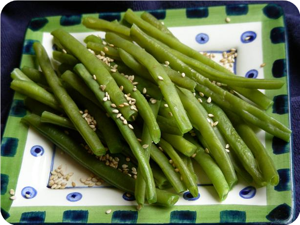 Easy Sesame Green Beans