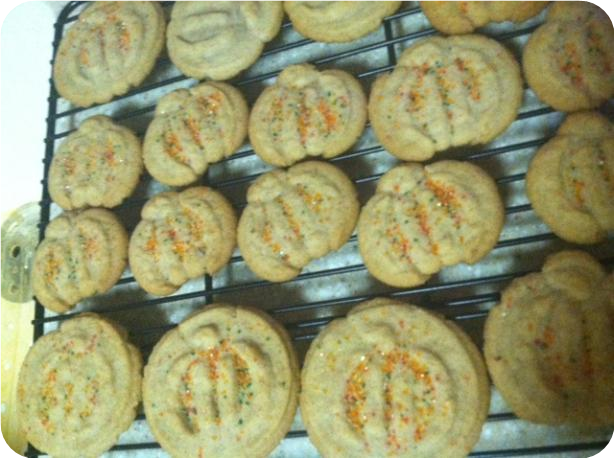 Pumpkin Spice Sugar Cookies