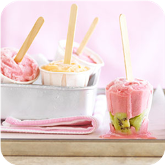 Sherbet fruit pops 