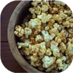 Microwave Caramel Popcorn