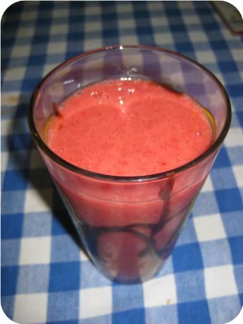 Strawberry Banana Smoothie With Apple Cider
