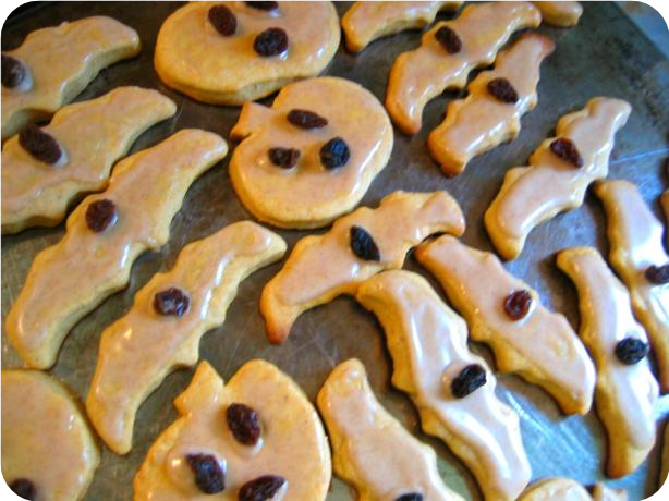 Orange Pumpkin Scone Cookie Cut-Outs