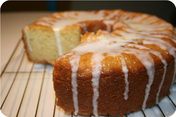 Orange Sponge Tube Cake