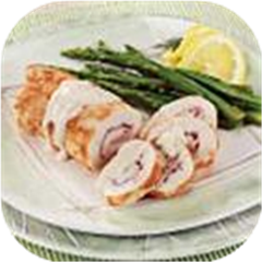 Skillet Chicken Cordon Bleu