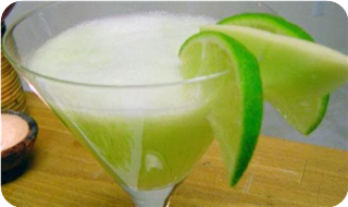 Honeydew Melon and Cucumber Adult Beverage
