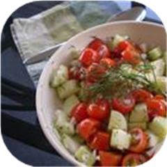Tomato Cucumber Salad