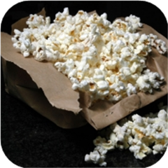 Homemade Microwave Popcorn
