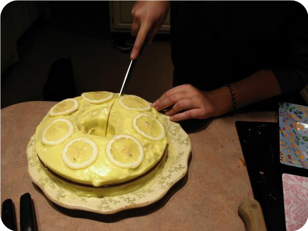 Heavenly Lemon Chiffon Cake