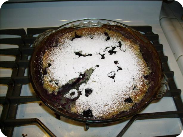 Blackberry Pudding Cake