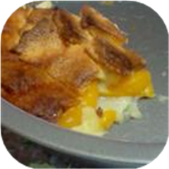 Too Easy Peach Cobbler