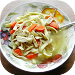 Rosemary Chicken Noodle Soup