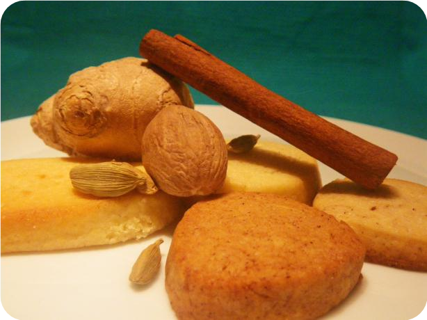 Selection of Spiced Tea Cookies