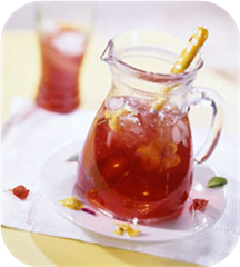 Cranberry-ginseng tea 