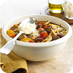 Slow-cooked minestrone 