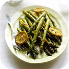 Citrus-roasted asparagus