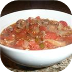 Soft Polenta with Spicy Tomato Sauce