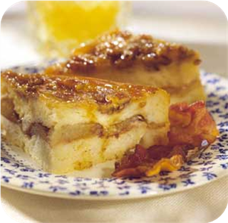 Caramel Apple Breakfast Pudding