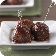 Cranberry-Barbecue Meatballs 