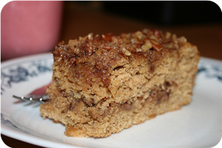 spiced coffee cake