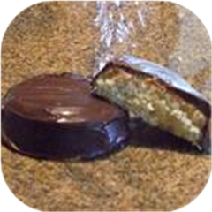 Peanut Butter and Chocolate Candy Cake