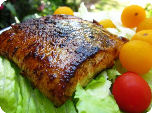 Cajun Blackened Salmon