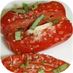 Baked Cherry Tomatoes with Garlic