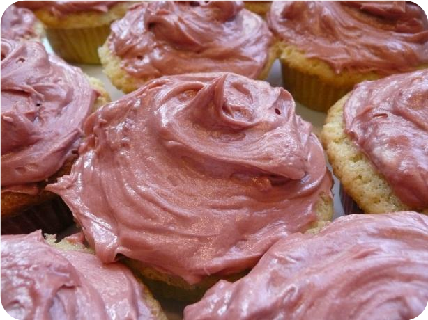Buttermilk Cupcakes With Chocolate Icing