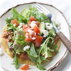 Adobo Pork Tostadas
