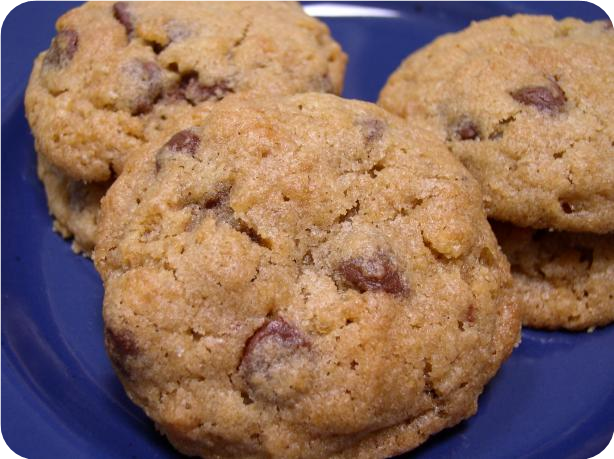 Crispy Chocolate Chip Cookies