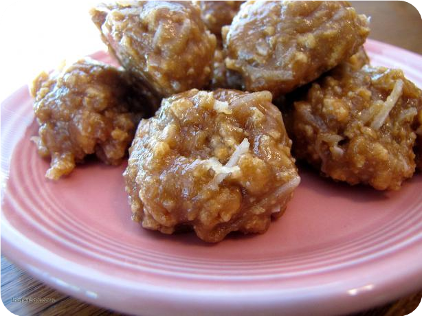 Peanut Butter Caramel Bites (Gluten-Free Vegan Snickers)