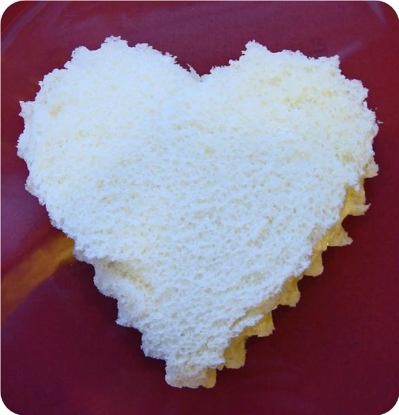 Angel or Heart Sandwiches